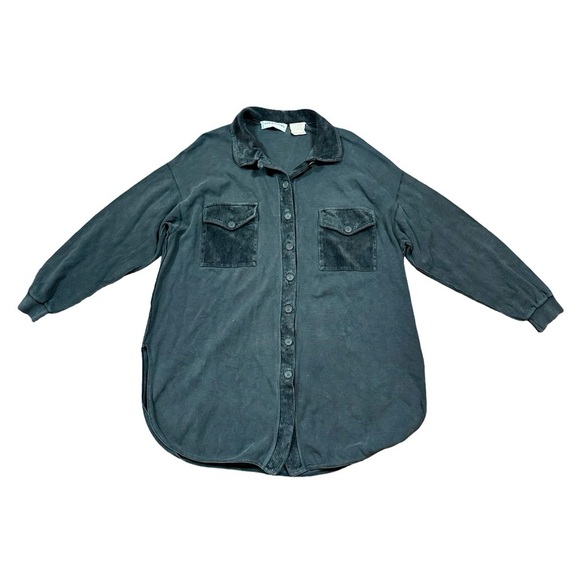 Sonia Rykiel Paris Vintage Oversized Corduroy Overshirt Shacket Shirt Jacket - Picture 1 of 9